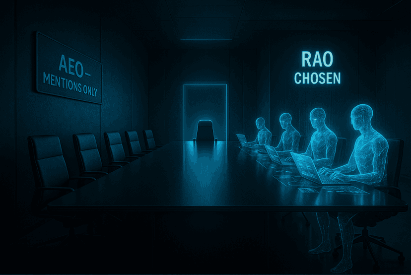 RAO vs AEO - Answer Engine Optimization Analysis